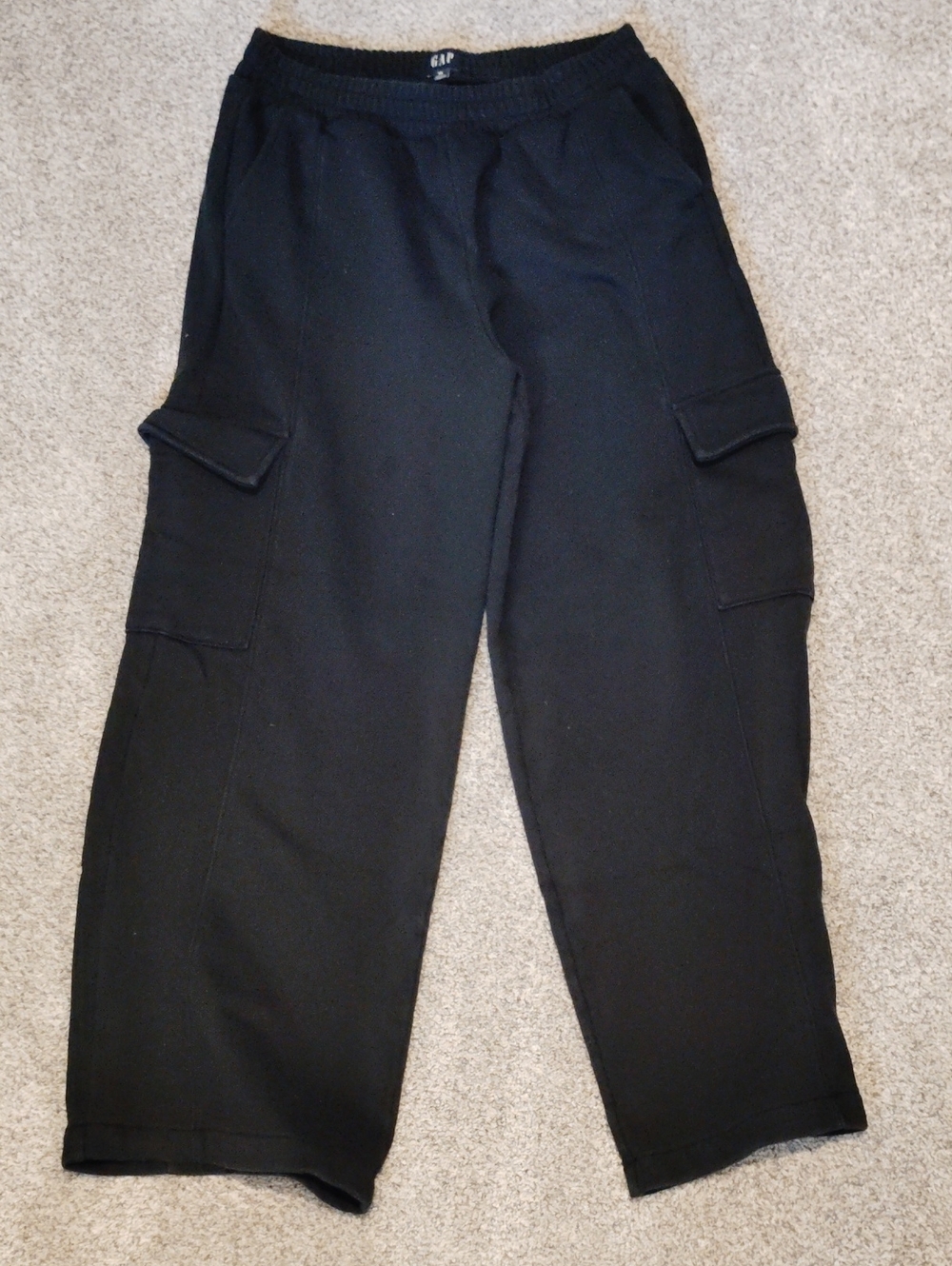 GAP Black Men's Cargo Jogger Pants
